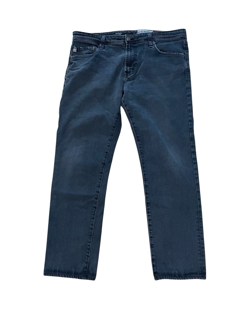 AG Adriano Goldschmied Men's Jeans The Tellis Modern Slim Sz 36x28 Charcoal Gray